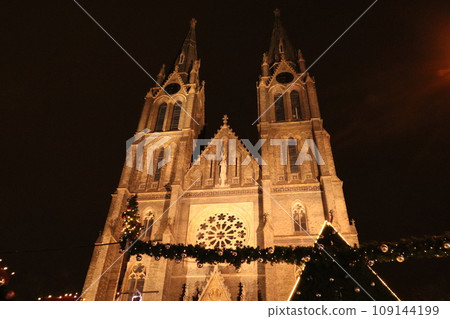 church the night before christmas 109144199