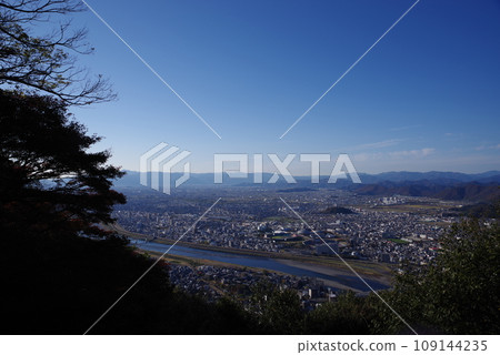 長良川的風景。 長良川的風景。 109144235
