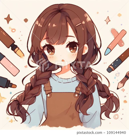 talented braided girl talented braided girl 109144940