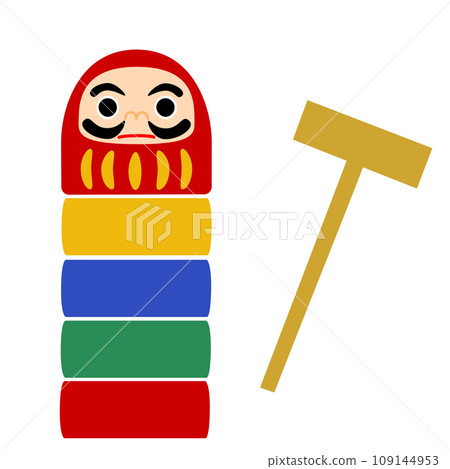 Daruma otoshima Daruma otoshima 109144953