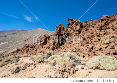 landscape of the Teide volcano landscape of the Teide volcano 109145104