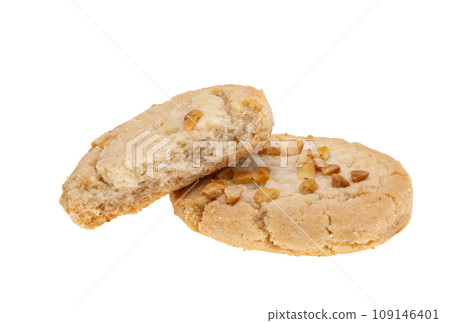delicious spanish cookies isolated delicious spanish cookies isolated 109146401