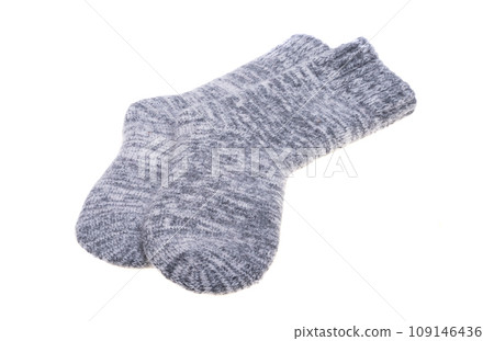 women's warm socks isolated women's warm socks isolated 109146436