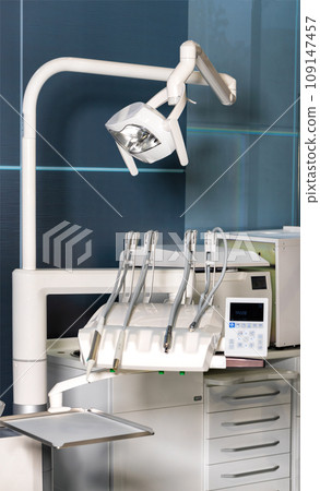 Dentist's office, oral hygiene, dentist's medical instruments. Dentist's office, oral hygiene, dentist's medical instruments. 109147457