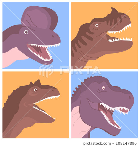 Dinosaur set 109147896