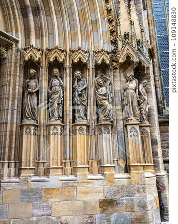Erfurt Cathedral and Collegiate Church of St Mary, Erfurt, Germany. 109148830