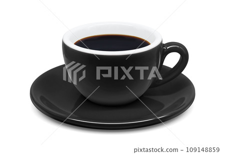 咖啡插畫真實 109148859