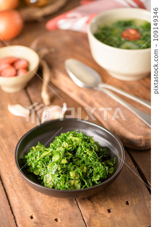 Caldo verde soup 109149346