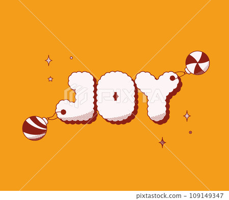 Cartoon funny label. 109149347