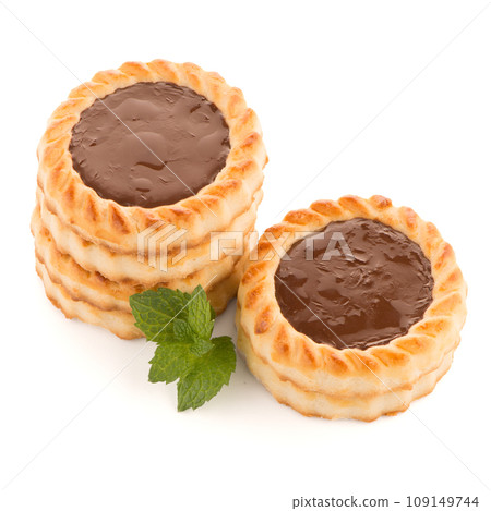 Chocolate tart cookies Chocolate tart cookies 109149744