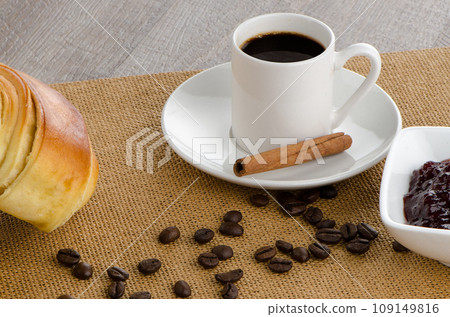 Cup of black coffee Cup of black coffee 109149816