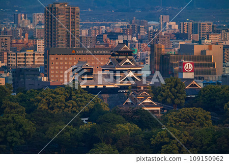 熊本縣/熊本城(熊本城遺址)遠景燈飾(用超遠攝鏡頭拍攝) 熊本縣/熊本城(熊本城遺址)遠景燈飾(用超遠攝鏡頭拍攝) 109150962