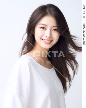 笑容燦爛的女人——正面“AI生成圖像” 笑容燦爛的女人——正面“AI生成圖像” 109151603