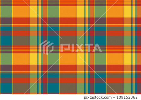 Pattern check texture of fabric textile background with a seamless tartan vector plaid. Pattern check texture of fabric textile background with a seamless tartan vector plaid. 109152362