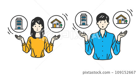 工作和家庭之間的平衡 - 平衡工作和家庭的人的插圖 109152667