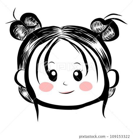 face of a beautiful woman 109153322