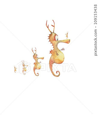 新年素材2024令和龍6年 新年素材2024令和龍6年 109153438