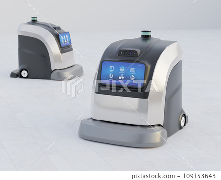 An image of a commercial cleaning robot that can run autonomously. original design An image of a commercial cleaning robot that can run autonomously. original design 109153643