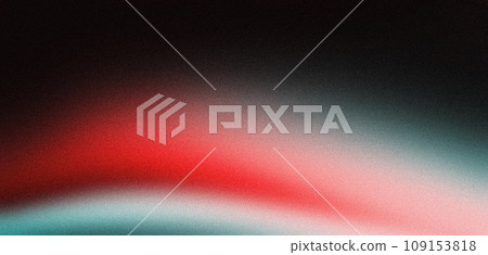 Red green black grainy gradient background glowing color wave on dark backdrop, noise texture banner header design Red green black grainy gradient background glowing color wave on dark backdrop, noise texture banner header design 109153818