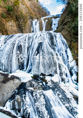 Ibaraki Fukuroda Falls Frozen Waterfall 109153898