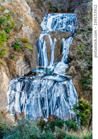 Ibaraki Fukuroda Falls Frozen Waterfall 109153912