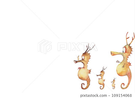 New Year's material 2024 Reiwa 6 Year of the Dragon 109154068