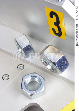 screwdriver, screw, nuts - industrial equipment support screwdriver, screw, nuts - industrial equipment support 109154810
