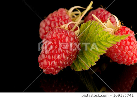 Fresh raspberries Fresh raspberries 109155741
