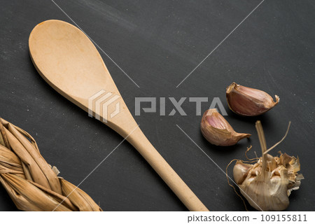 Onions and garlic Onions and garlic 109155811