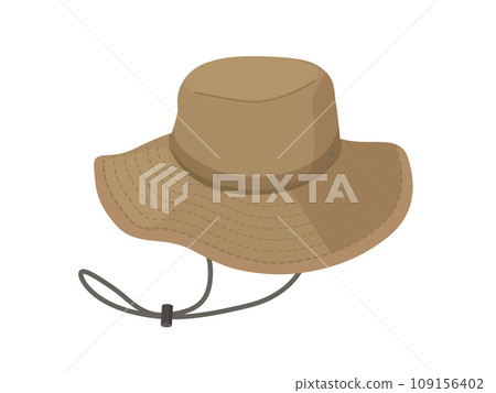 illustration of outdoor hat 109156402