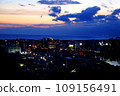 View towards Suruga Bay and Senbonhama coast from Koryodai Park Numazu City, Shizuoka Prefecture 109156491