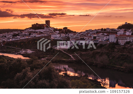 Sunset in Mertola 109157326