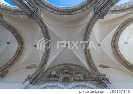 Archs details on Church of St. Francis Archs details on Church of St. Francis 109157346