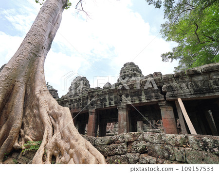 Cambodia Banteay Kdei cloudy day Cambodia Banteay Kdei cloudy day 109157533