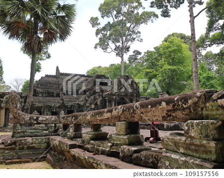 Cambodia Banteay Kdei cloudy day Cambodia Banteay Kdei cloudy day 109157556