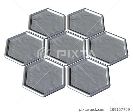 3DCG "hexagonal tile" 3DCG "hexagonal tile" 109157709