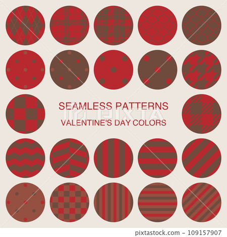 Valentine color swatches (22 types) 109157907