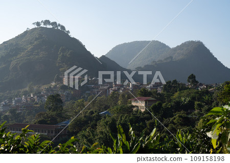 Bandipur Town with Hills in the Background Bandipur Town with Hills in the Background 109158198