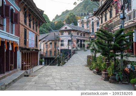Empty Streets of Bandipur Nepal 109158205