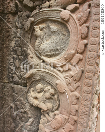 Cambodia Ta Prohm Golden Week cloudy day Cambodia Ta Prohm Golden Week cloudy day 109158800