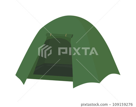 露營帳篷的插圖 109159276