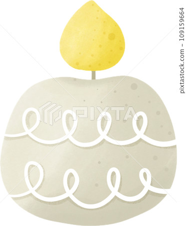 Candle cartoon 109159664