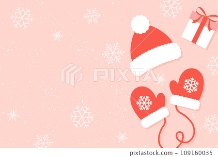 Background illustration of various Christmas icons 109160035