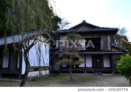 Scenery of the walking course of “History Path” in Takeda City, Oita Prefecture “Old Takeda Manor” 109160759