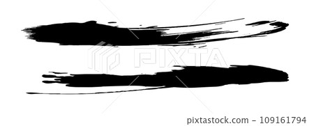The texture of the brush. Ink. ink. Brush pattern. Brush stroke material. brush stroke. The texture of the brush. Ink. ink. Brush pattern. Brush stroke material. brush stroke. 109161794