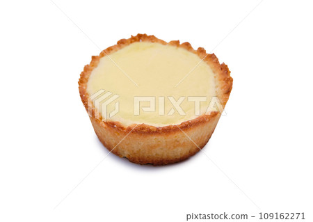 High angle view of vanilla cake with no topping isolated on white High angle view of vanilla cake with no topping isolated on white 109162271