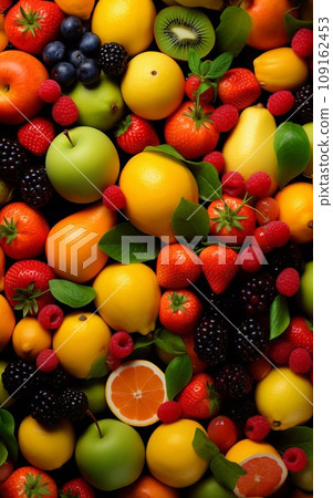 水果壁紙垂直AI生成圖像AI圖像 109162453