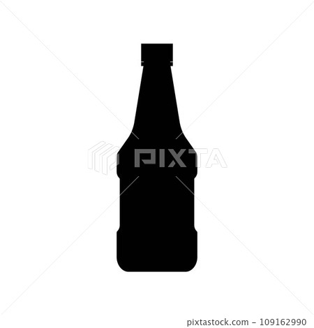 plastic bottle icon vektor design 109162990