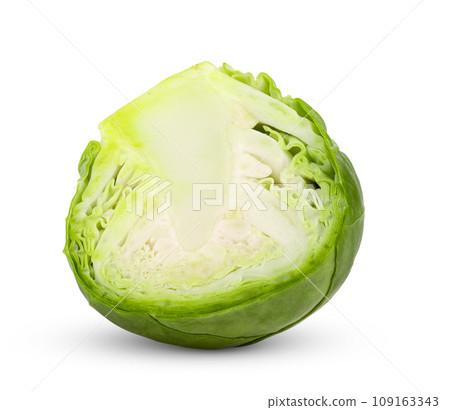 Brussel Sprouts isolated on white background 109163343