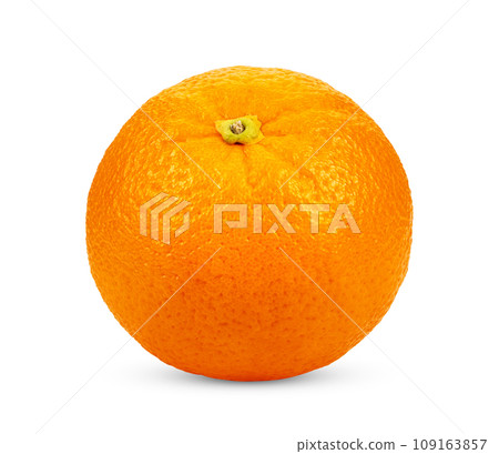 Orange fruit isolated on white background Orange fruit isolated on white background 109163857